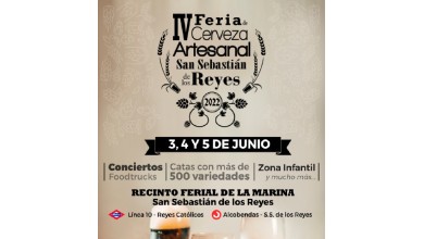 Feria de la Cerveza Artesanal de San Sebastián de los Reyes. Madrid 2022